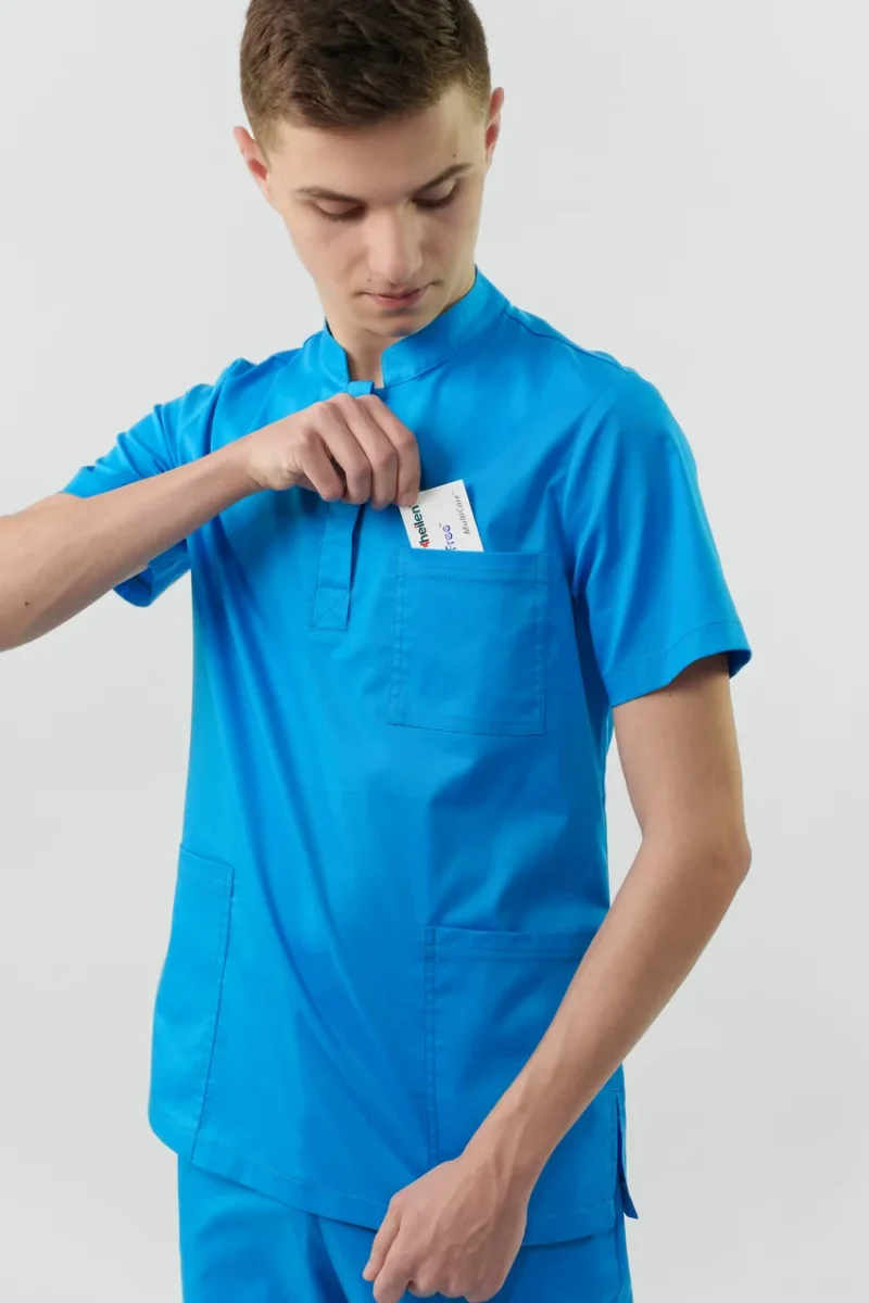 Bluză medicală Teo unisex - imagine 10