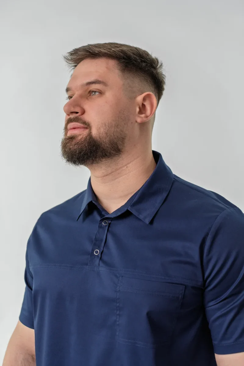 Bluză medicală Alex unisex - imagine 2