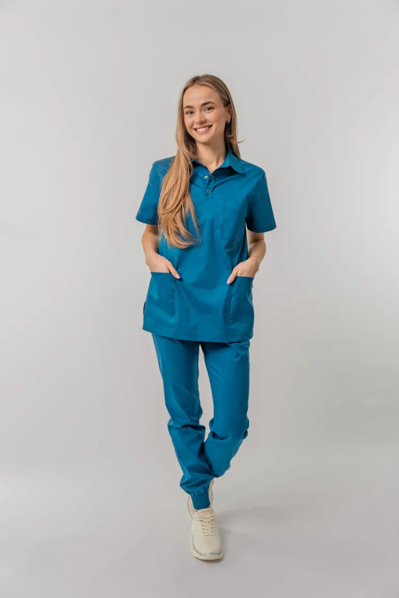 Bluză medicală Alex unisex - imagine 3