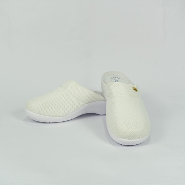Sabot medical alb din material textil